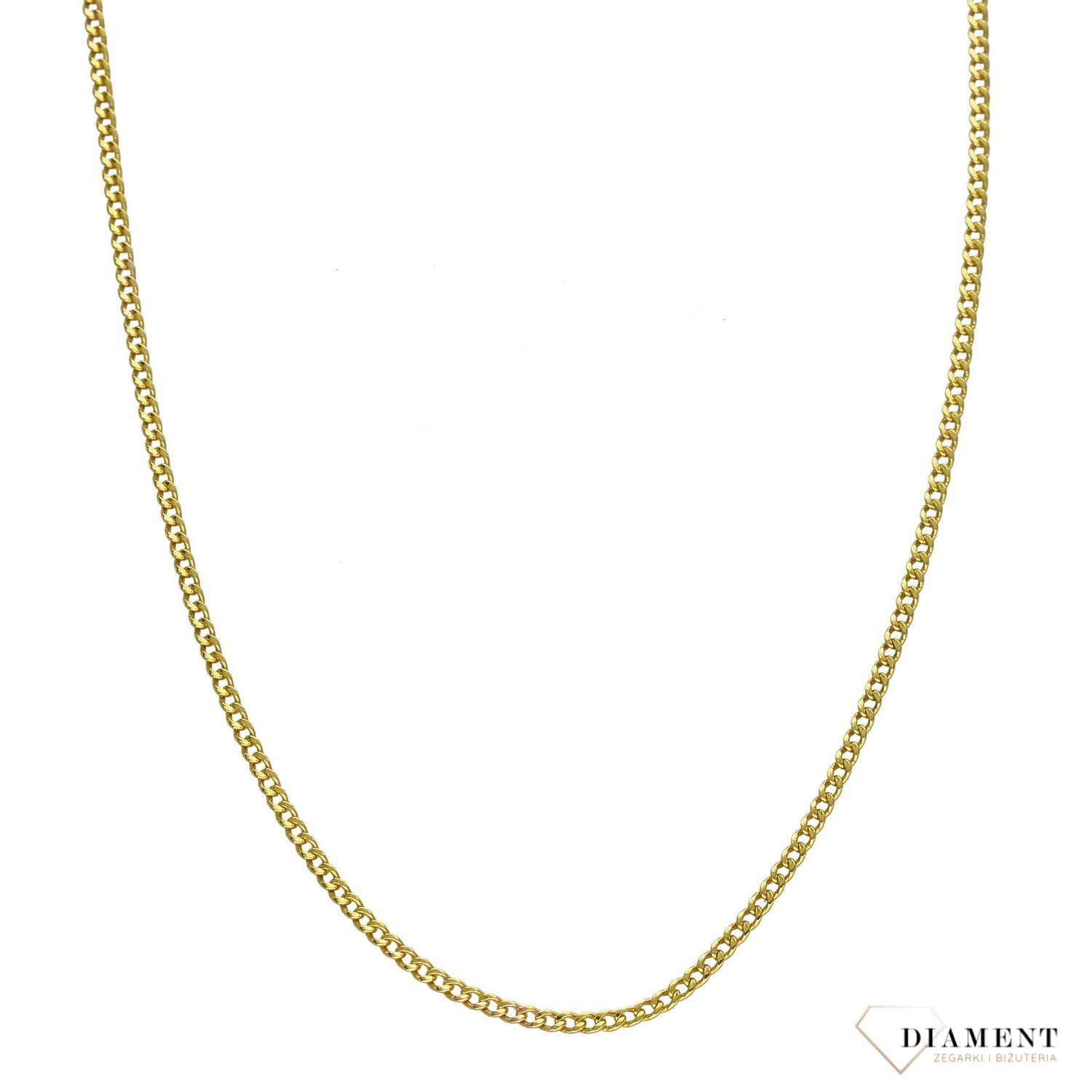 Złoty łańcuszek 585 pancerka 1,5 mm OPŁ000000-252 585 1,5mm.jpg